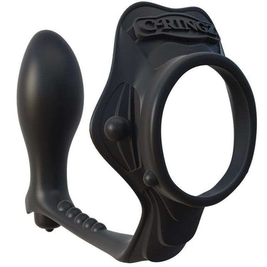 Anello Fallico e Stimolatore Prostatico in Silicone Elite per Erezioni Più Forti